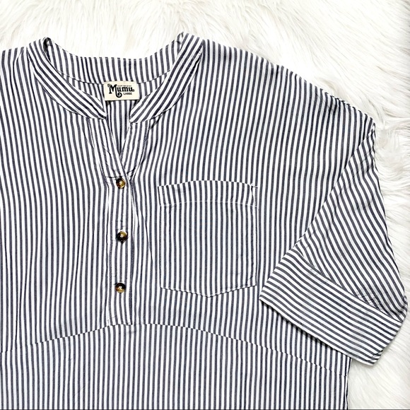 SOLD-Show Me Your Mumu Oversize Popover Tunic - Picture 8 of 10